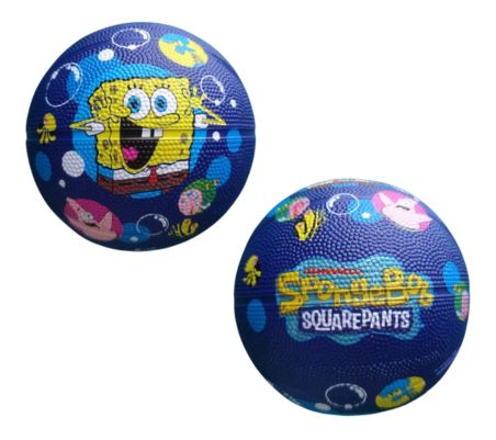 (Mis 1) Mini Ball Basket SPONGE BOB (Blu)…x50